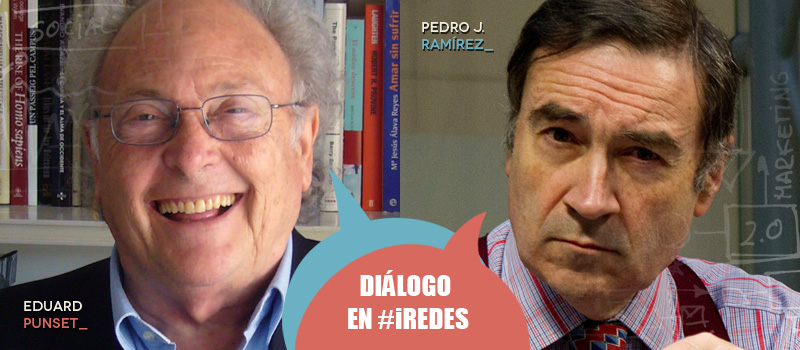 Diálogo de Eduard Punset y Pedro J. Ramírez en iRedes