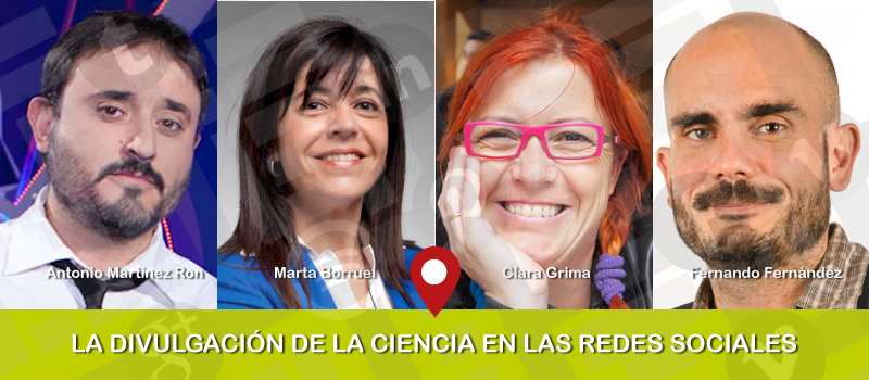 La divulgación de la ciencia en las redes sociales, mesa redonda de iRedes