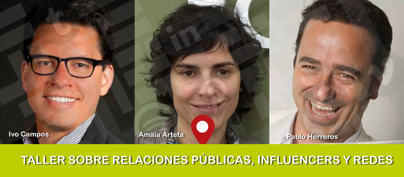 Taller sobre relaciones públicas, influencers y redes sociales